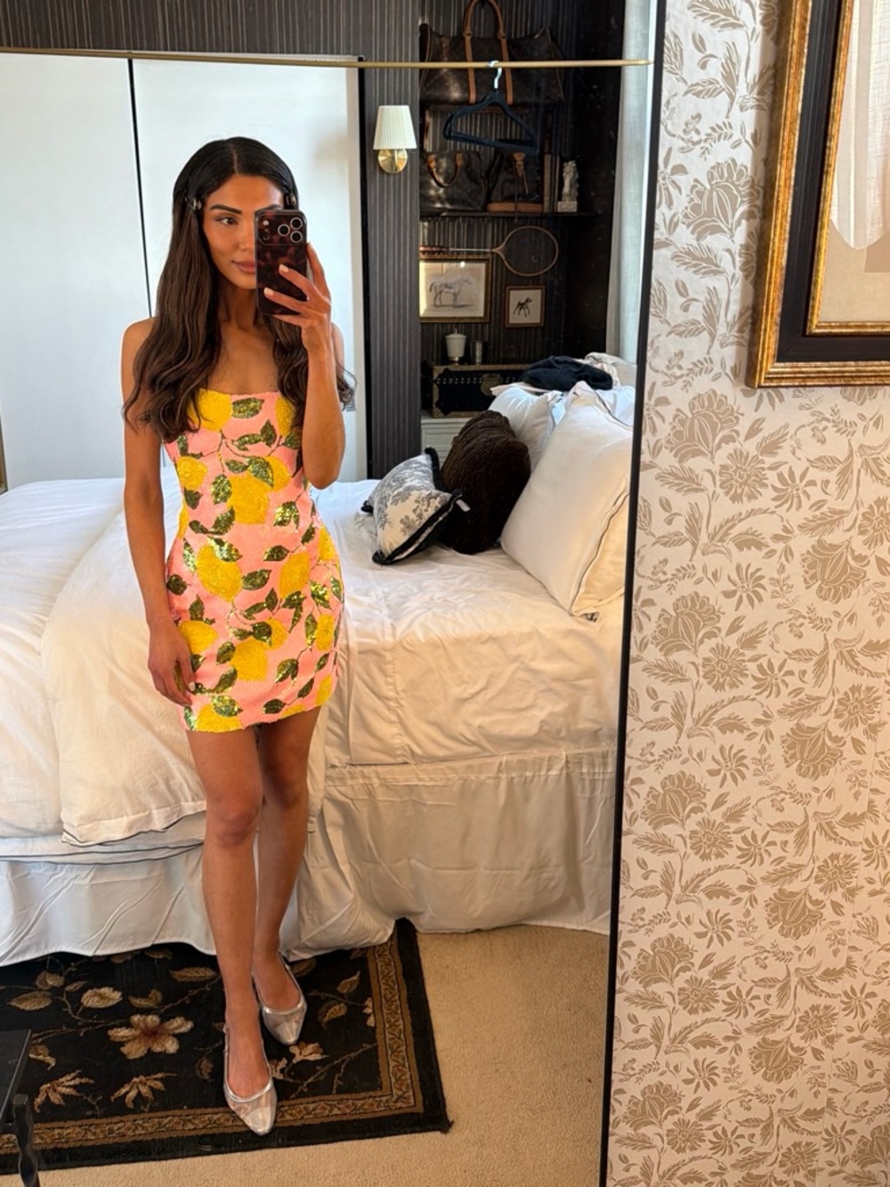 Lemon Citrus Sequin ‘Leah’ Mini Dress | Fashion Nova Luxe